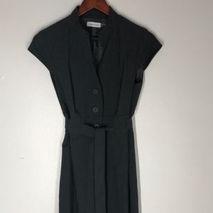 Calvin Klein dark grey dress